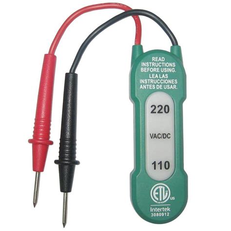 device for testing current in a metal housing|electrical voltage testers.